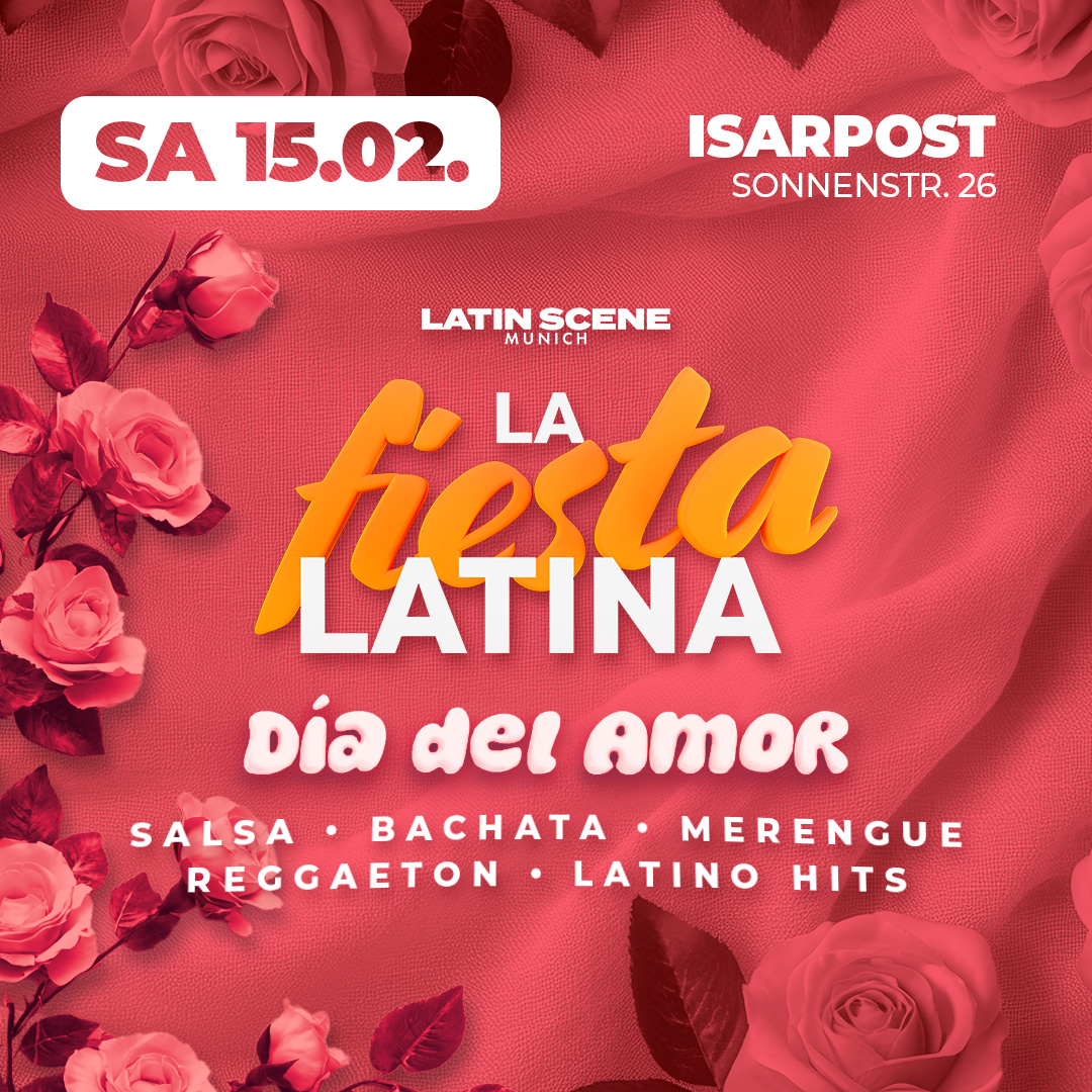La FIESTA LATINA día del AMOR y la Amistad ♥️ Isarpost