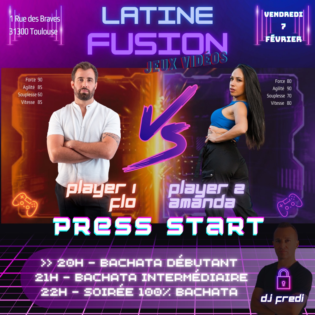 Latine Fusion - Jeux Vidéos 🎮👾-100% Bachata
