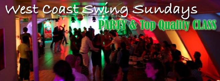 West Coast Swing Sunday PARTY & Workshop at I Love dancing!