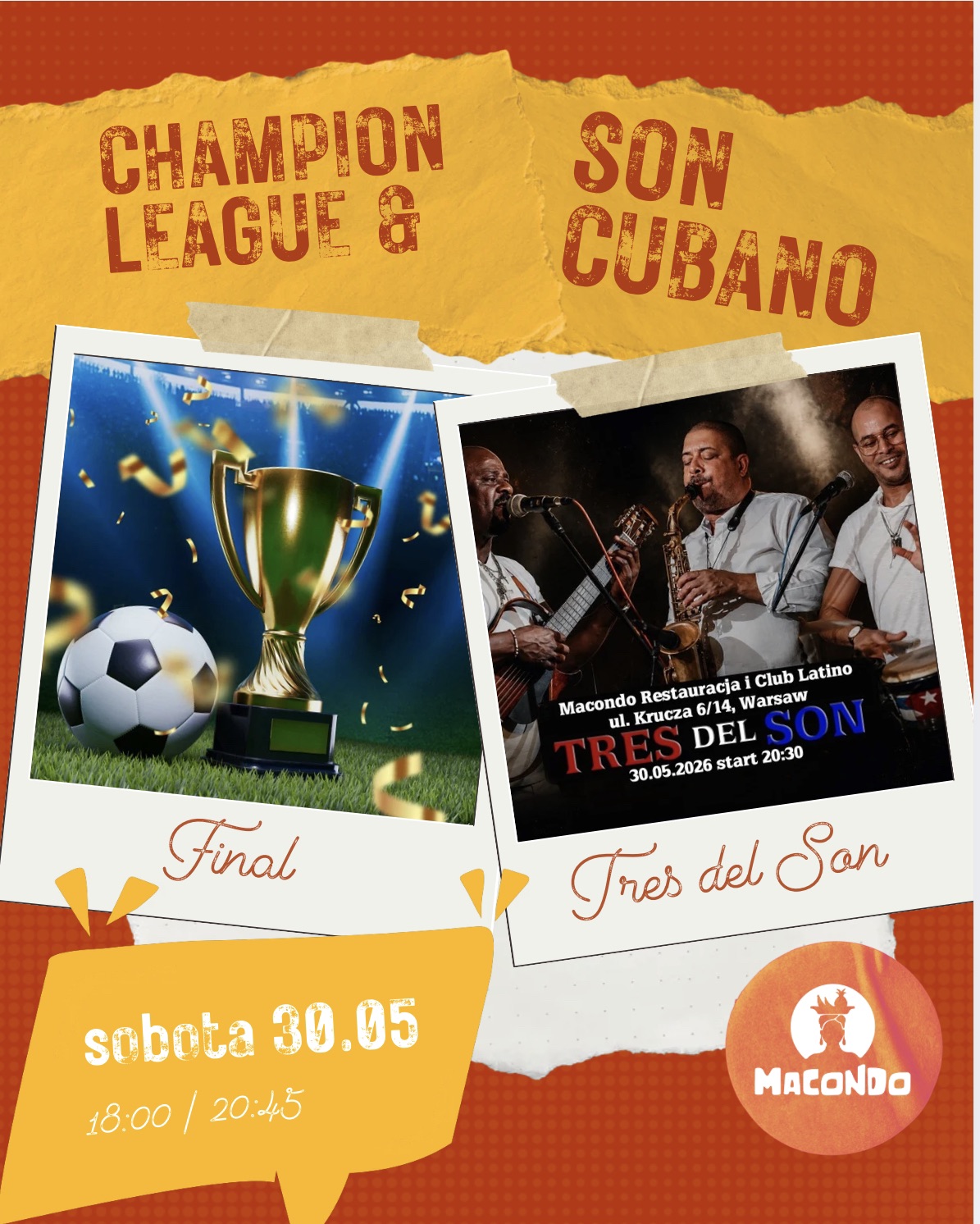 Sobota w Macondo: fútbol & Tres del Son 🇨🇺