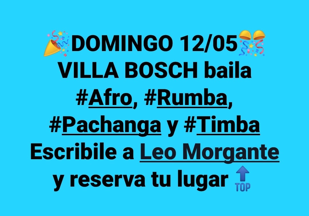 ¡Villa Bosch Baila Salsa Cubana con Néstor Hasin!