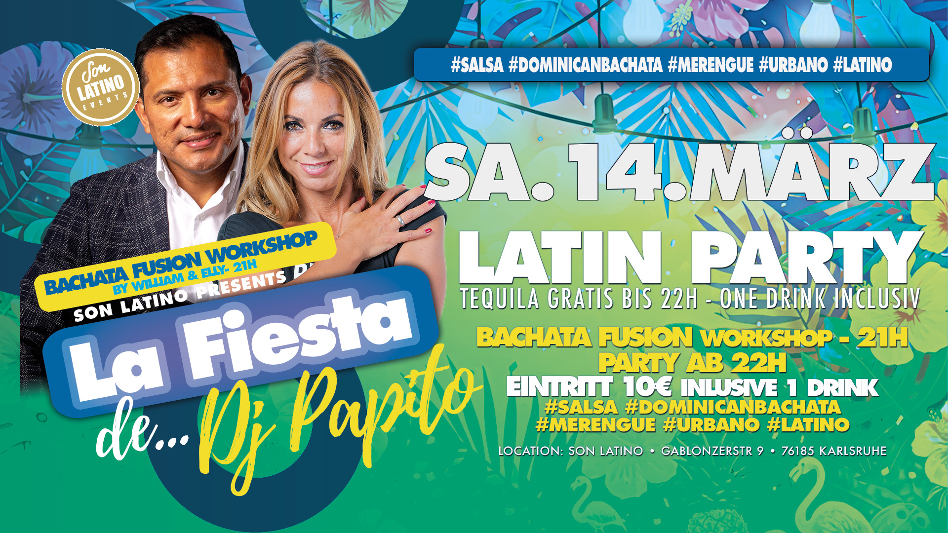 La Fiesta de... Papito 🔥Fiesta Latina 🌴 Son Latino Karlsruhe