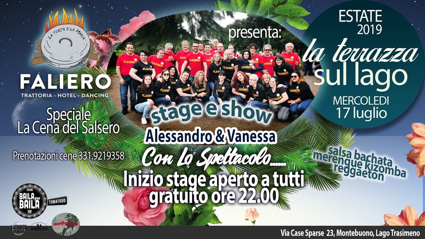 La Terrazza Sul Lago.......dancing Faliero