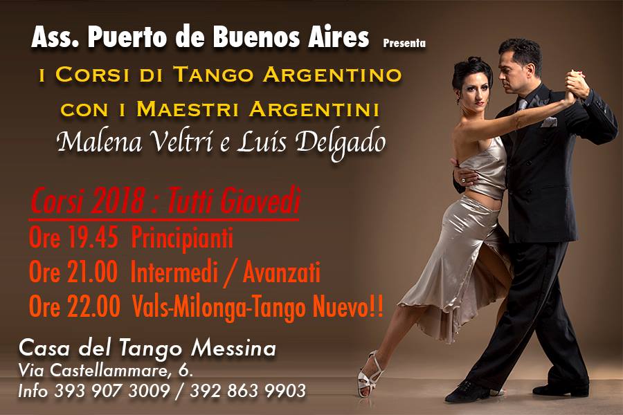 Nuovi Corsi di Tango Argentino