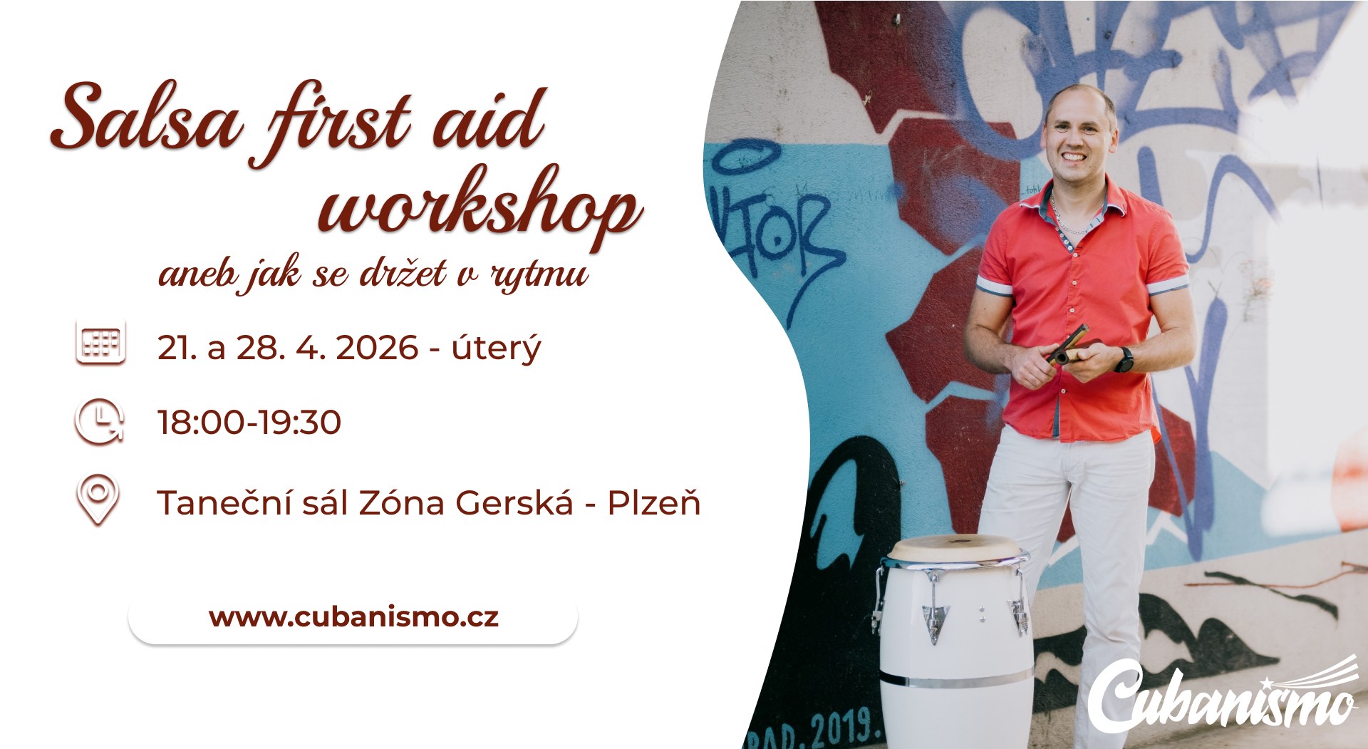 Salsa first aid workshop, aneb jak se udržet v rytmu