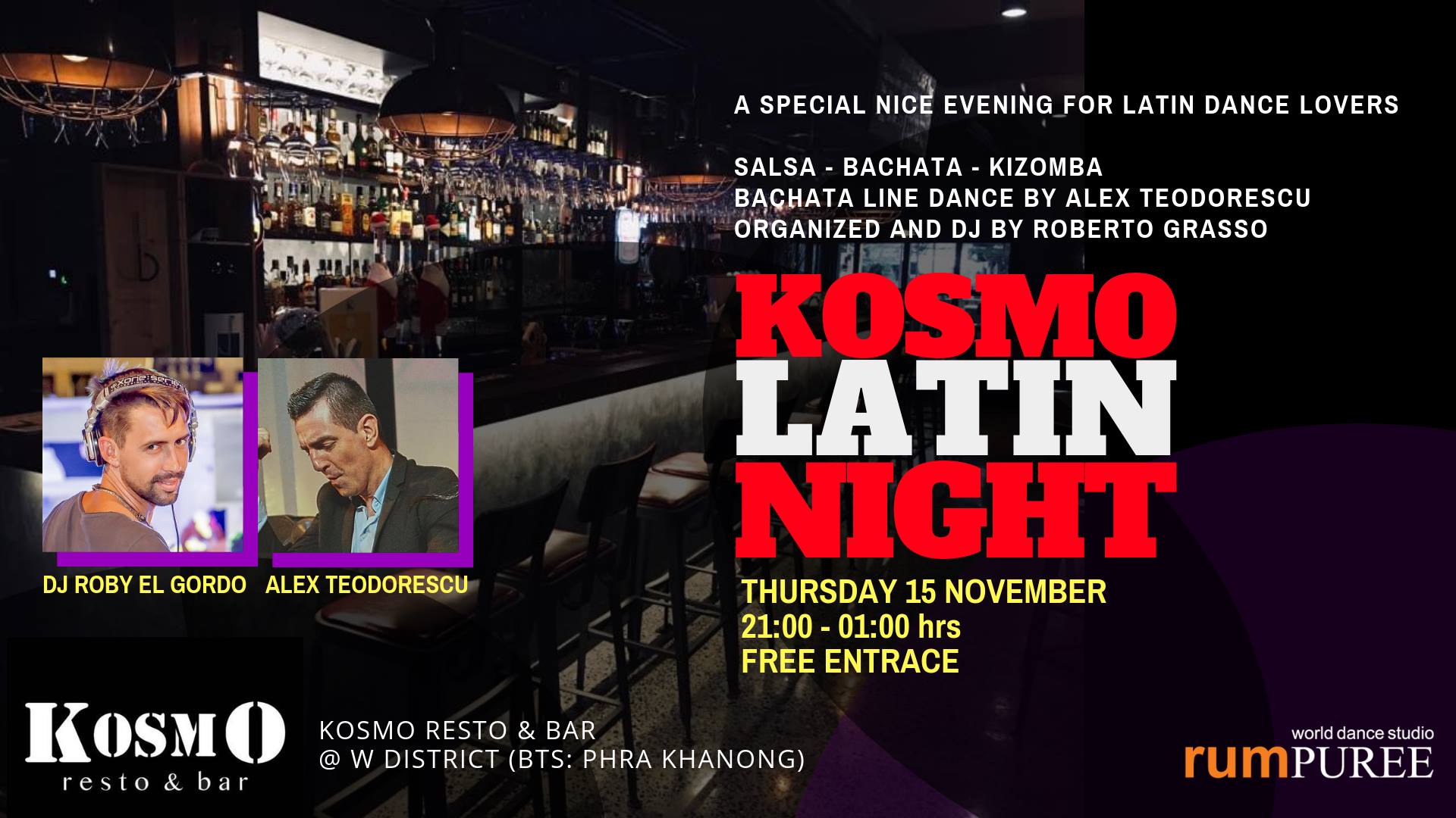Kosmo Latin Night