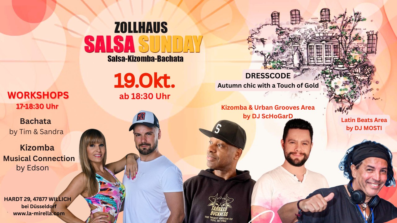 Salsa Sunday - Golden Beats on 2 Areas