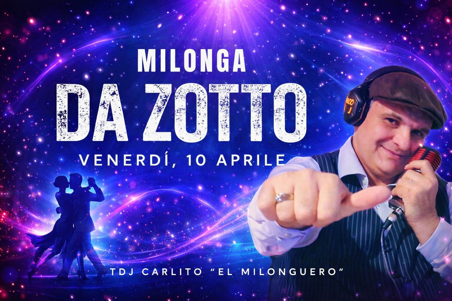 Venerdì…. 🥳MILONGA DA ZOTTO🥳