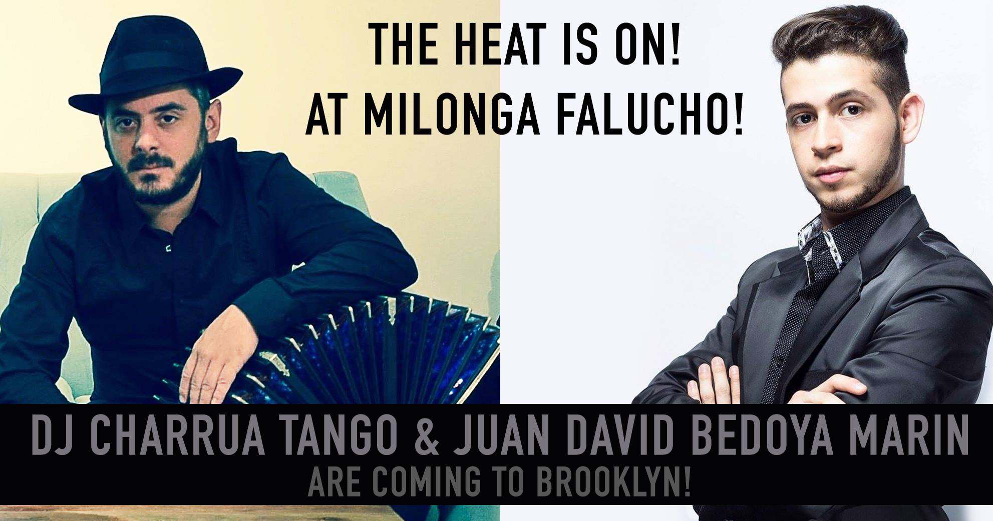Charrua & Juan David at Milonga Falucho!