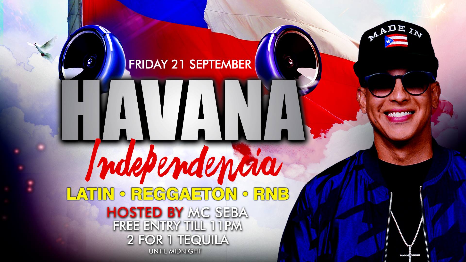 Havana Fridays Viva Chile! Free Entry till 11PM
