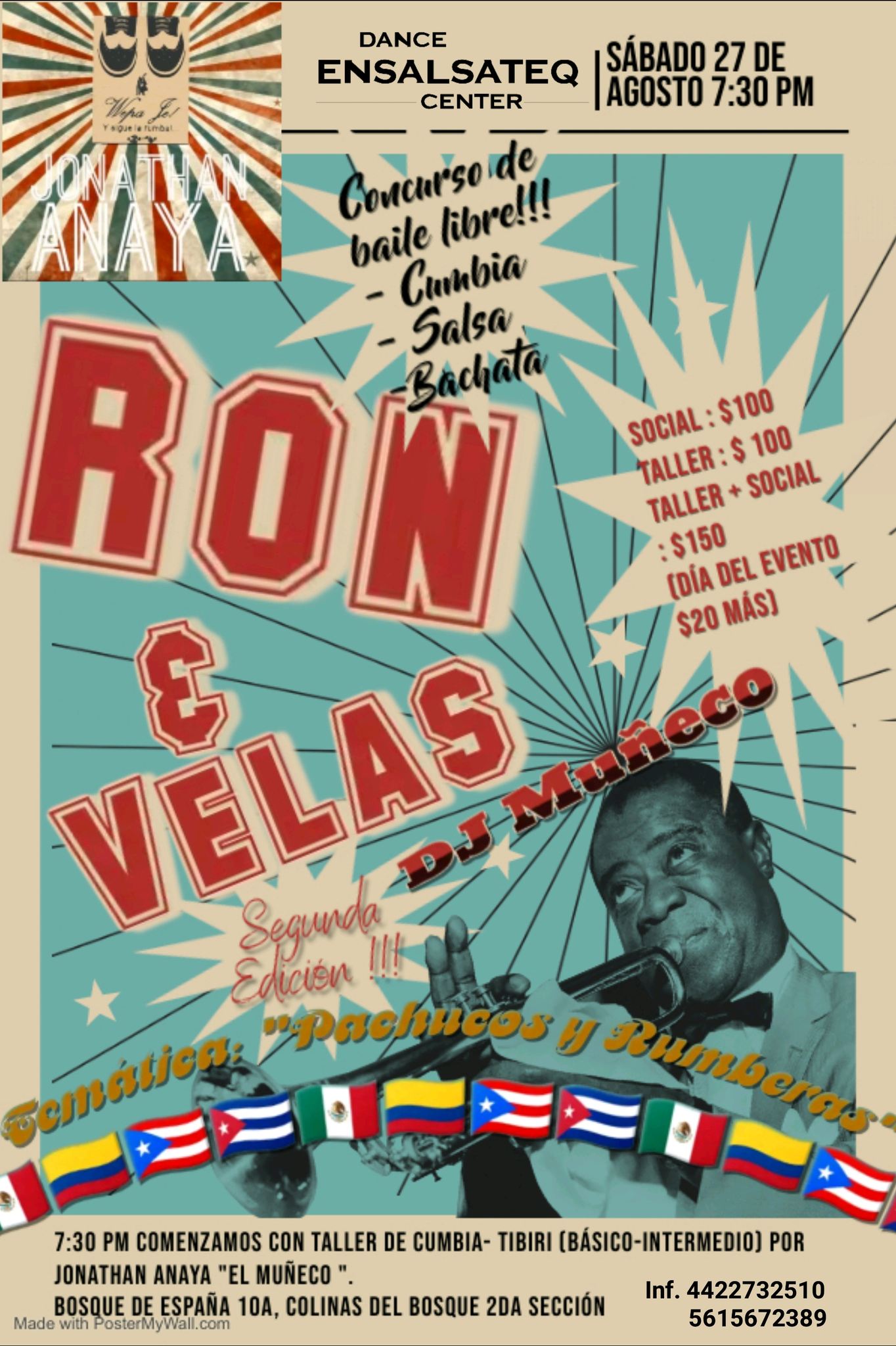 Súper Social Ron & Velas SEGUNDA EDICIÓN - 27 de agosto
