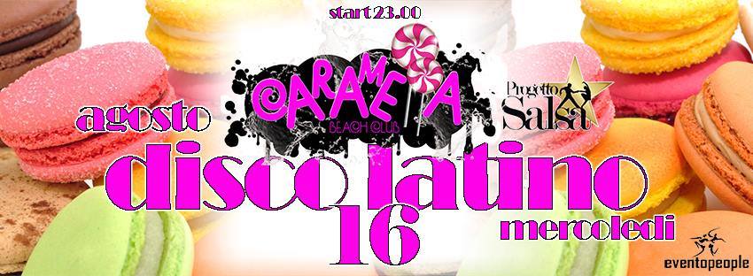 Caramella beachclub - disco latino - progetto salsa