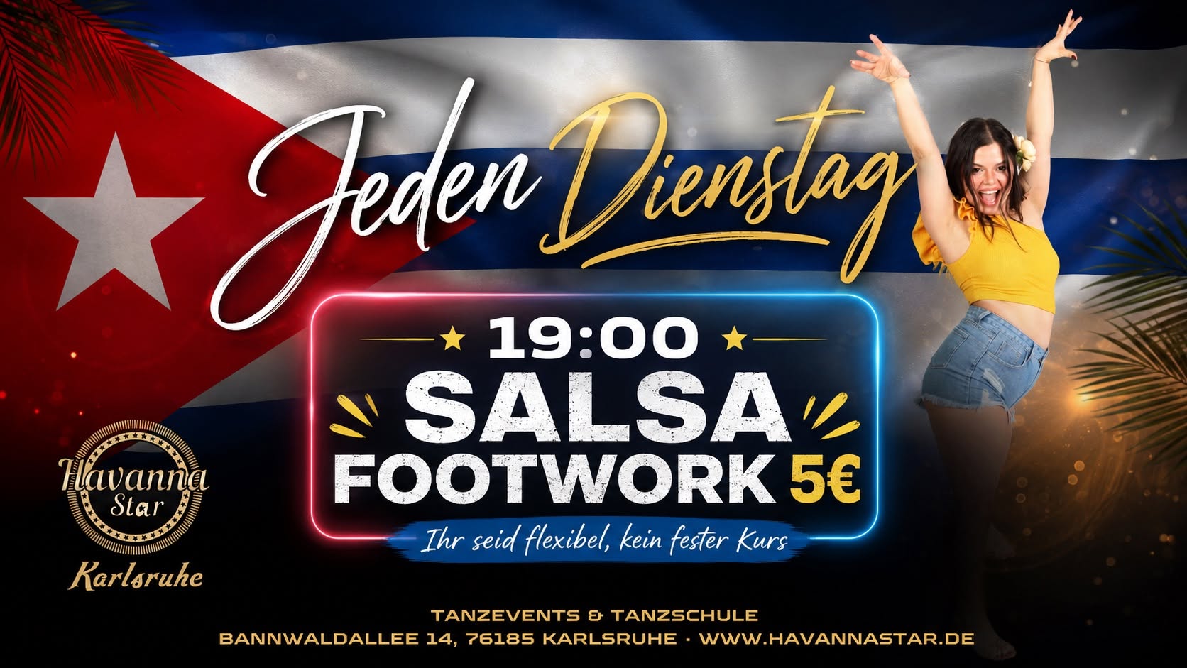Salsa Footwork Workshop💫kein fester Kurs💫Ihr könnt spontan kommen