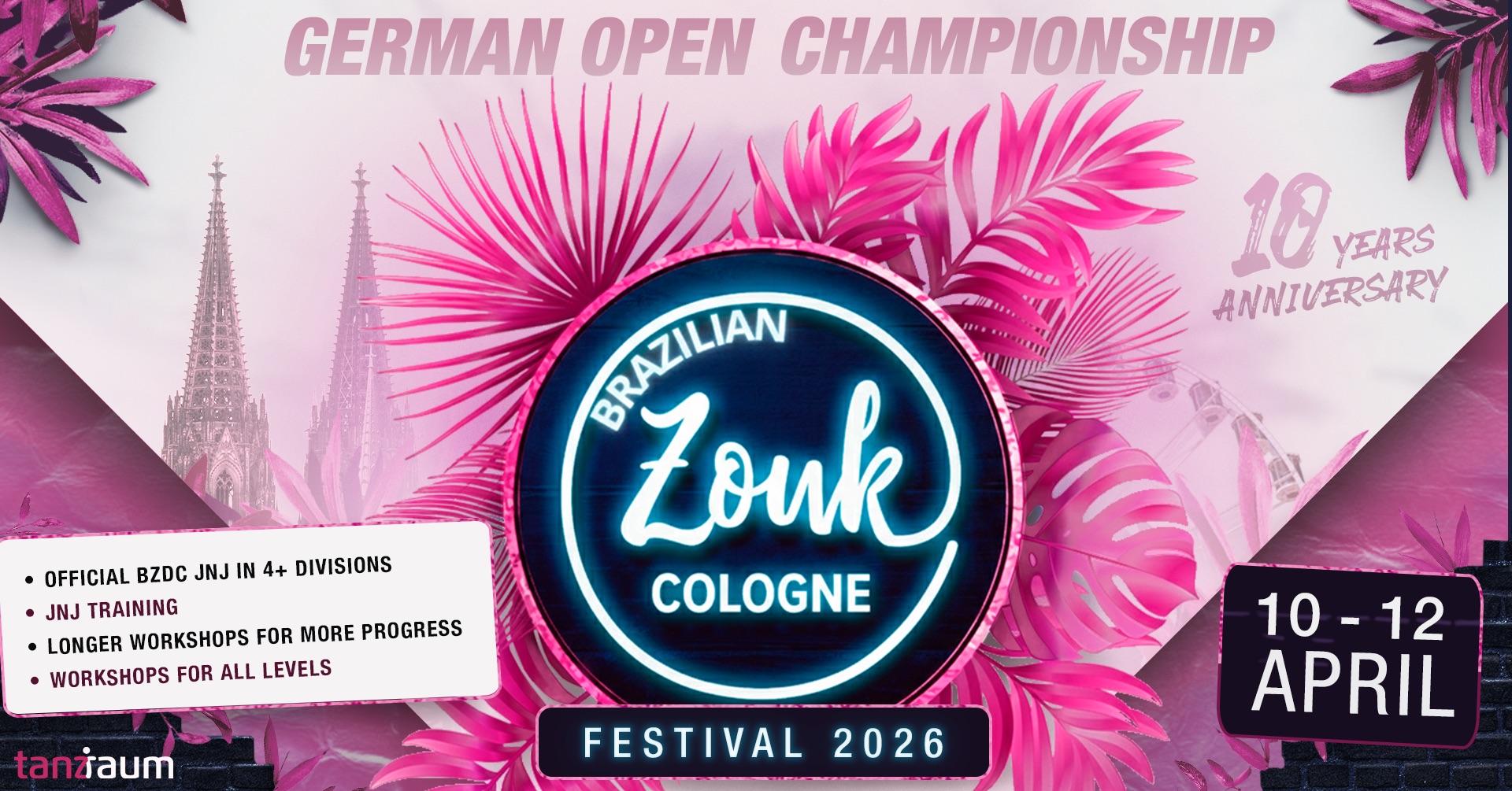Cologne Zouk Festival 2026 - GERMAN OPEN CHAMPIONSHIP
