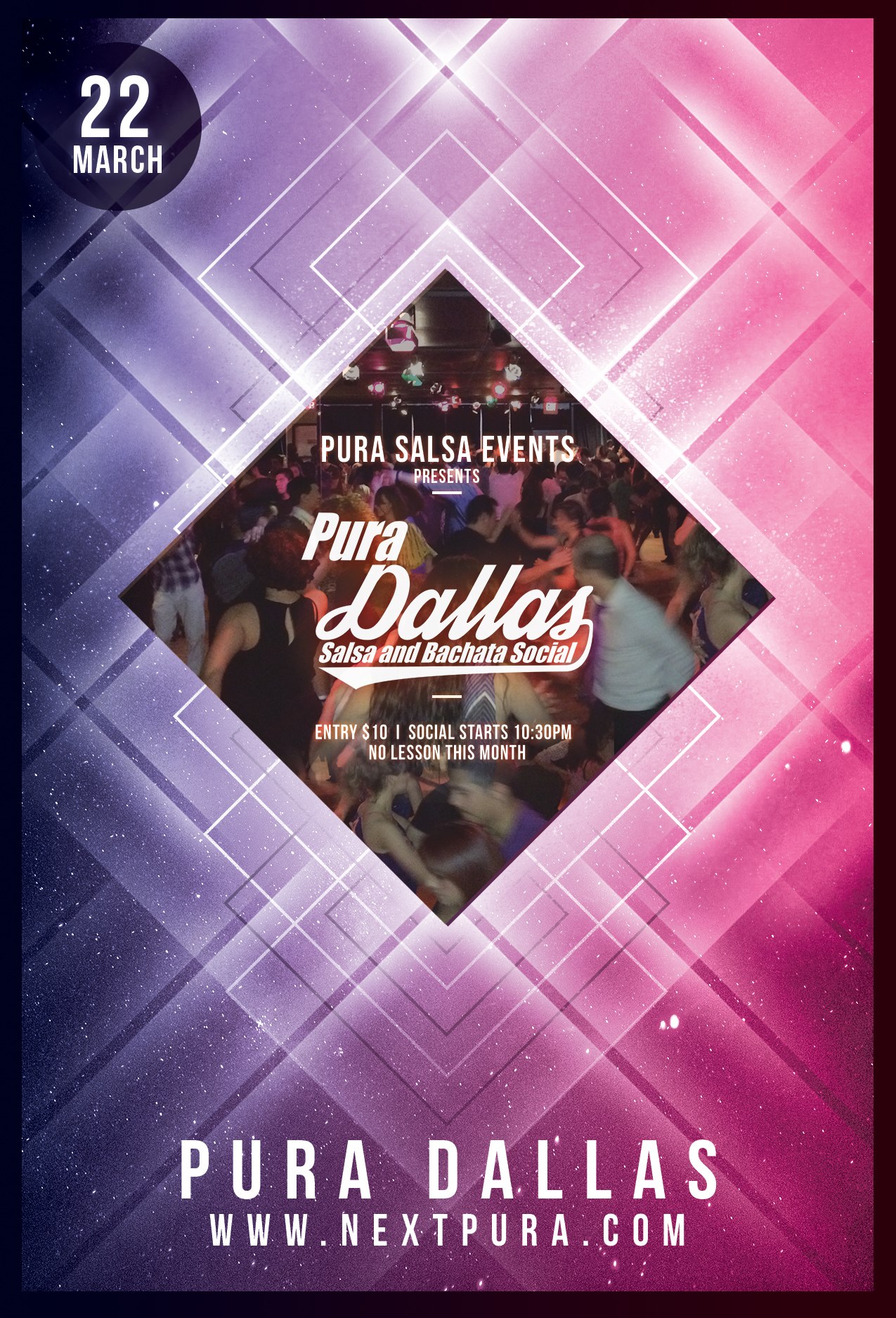 Cancelled due to Venue - Pura Dallas, March 22, 2019