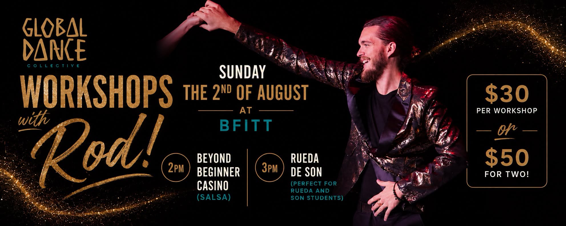 Cuban Dance Workshops with Rod