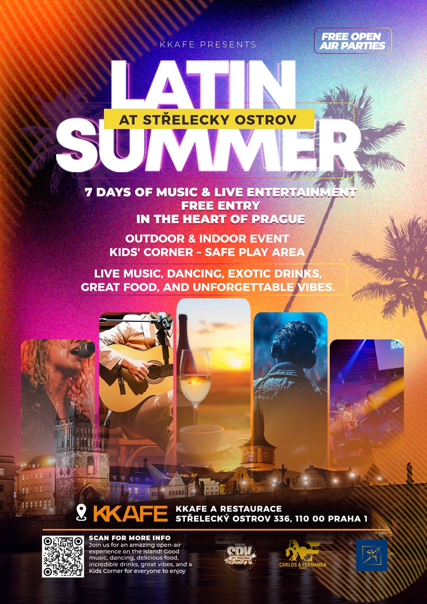 π΄πΆ OPEN AIR LATIN SUMMER AT STΕELECKΓ OSTROV BY KKAFE πΆπ΄