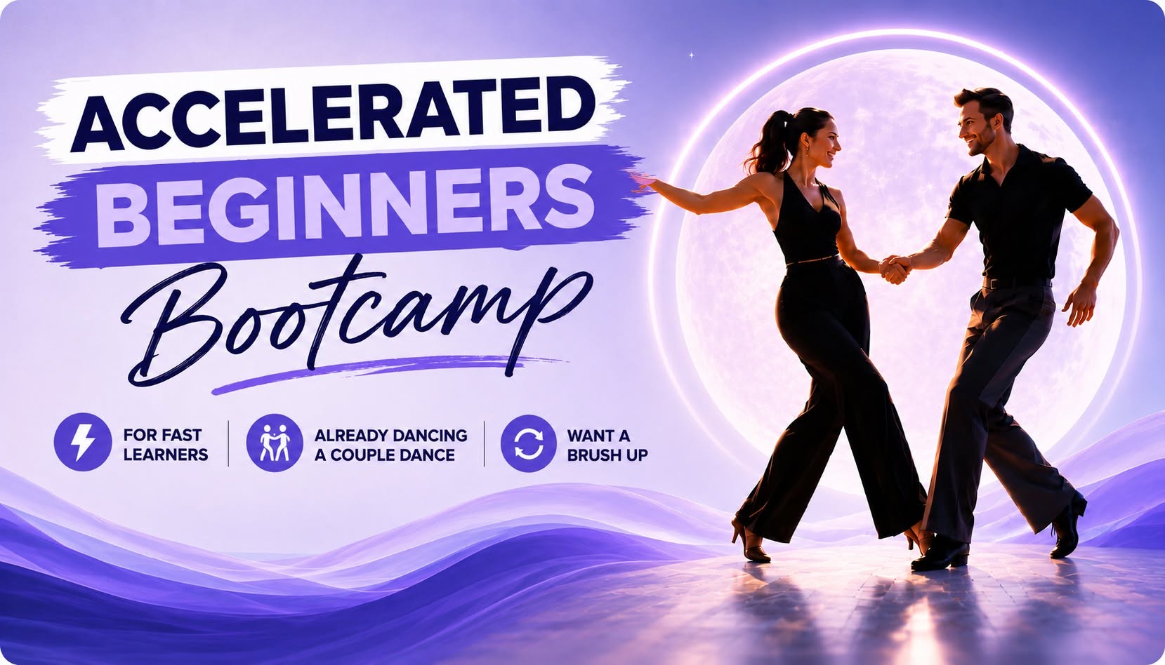 West Coast Swing - Accelerated Beginners Bootcamp 12. aug