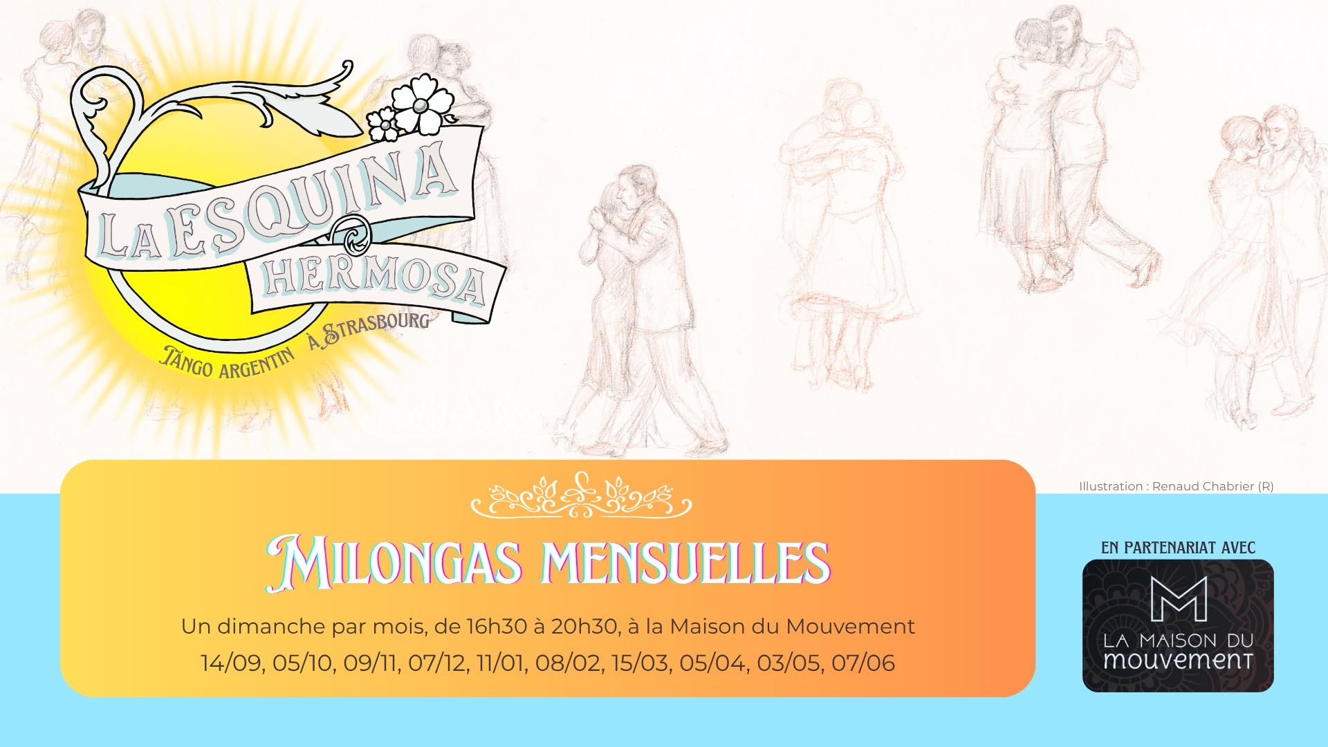 Milonga dominicale mensuelle