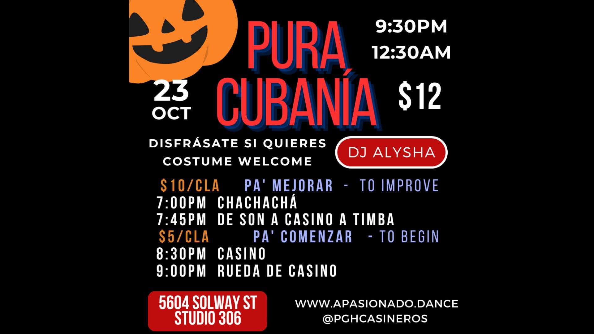 Pura Cubanía - Cuban dance social