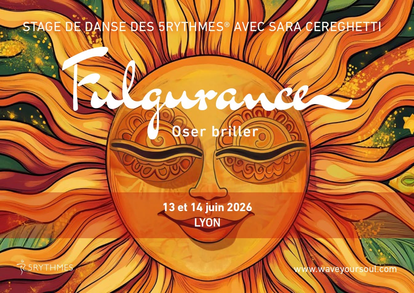 FULGURANCE - 5Rythmes® à Lyon avec Sara Cereghetti