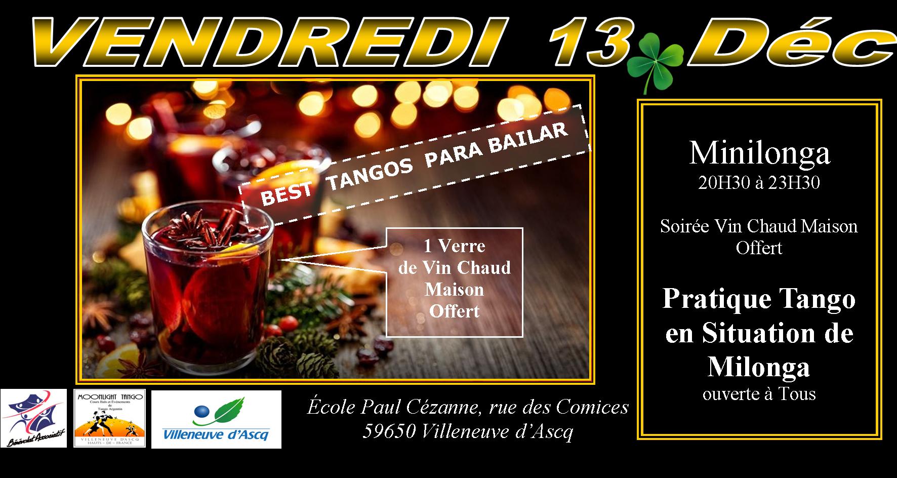 Milonga et Vin Chaud + tickets de grattage à Gagner
