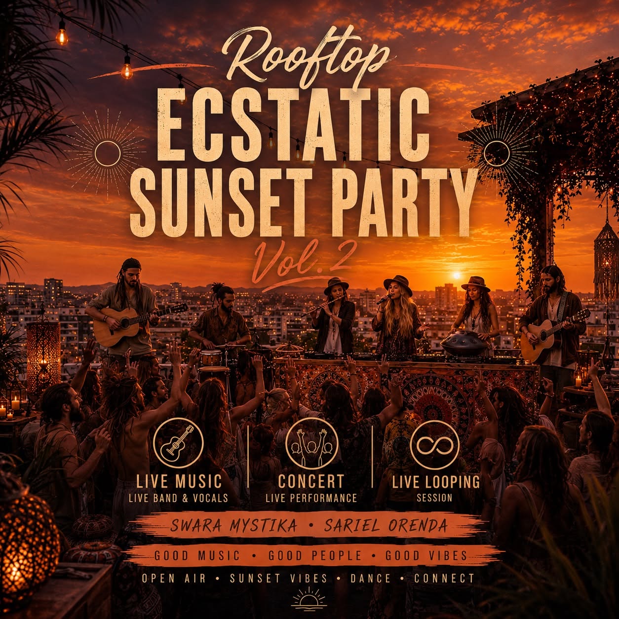 Rooftop Ecstatic Sunset Party Vol.2