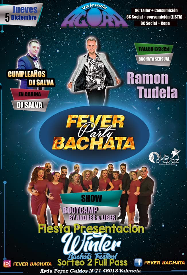 Fever Bachata Party (5 de Diciembre "Vispera de Festivo")