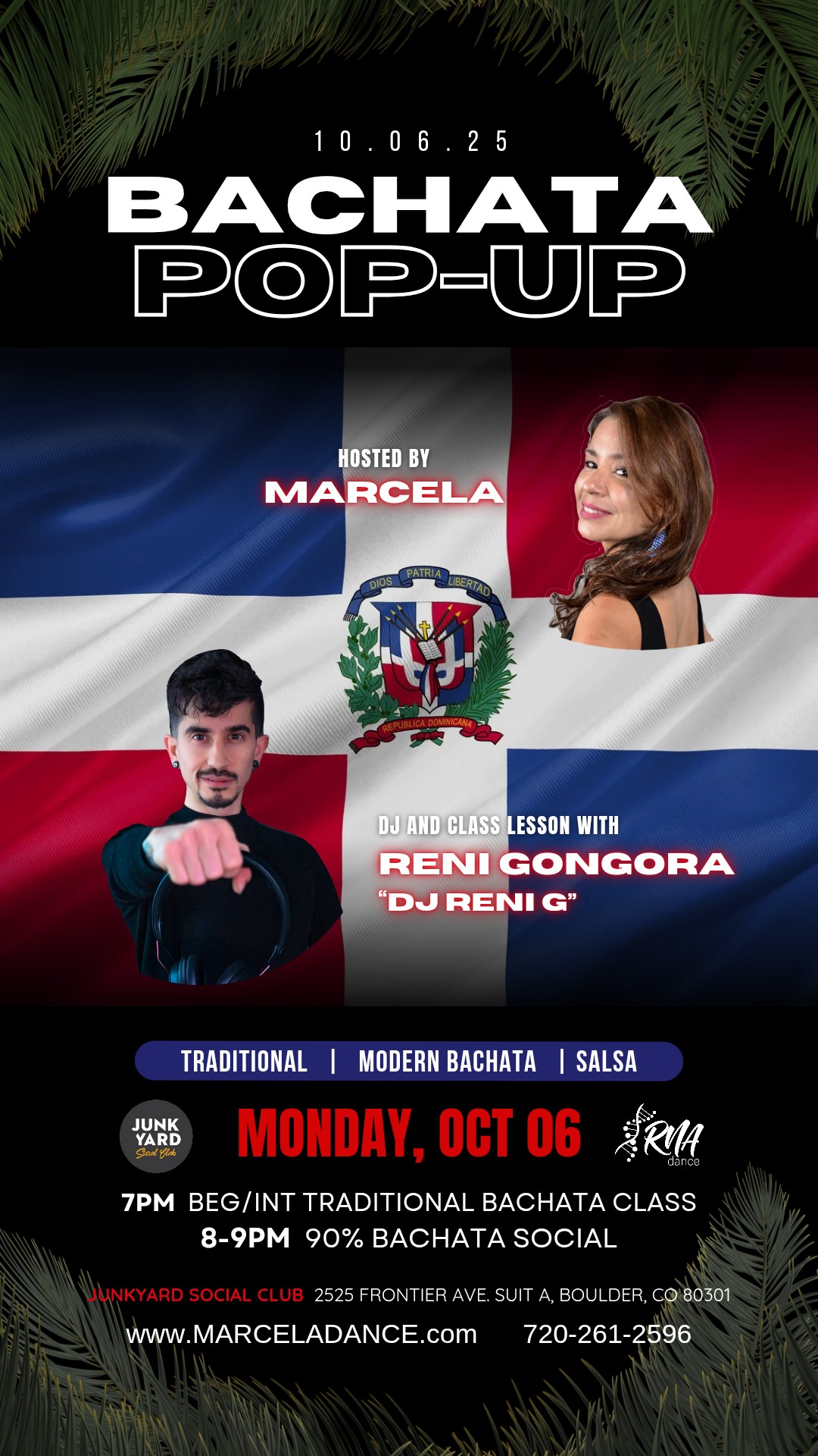 POP-UP bachata Night with Reni!