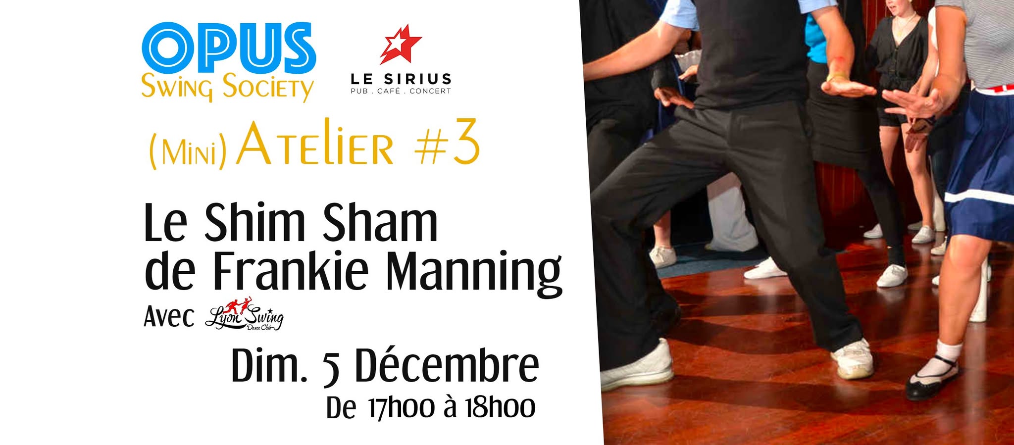 (Mini) Atelier #3 : Le Shim Sham de Frankie Manning