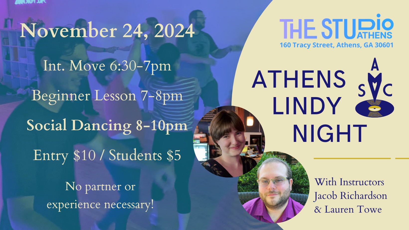 November Athens Lindy Night
