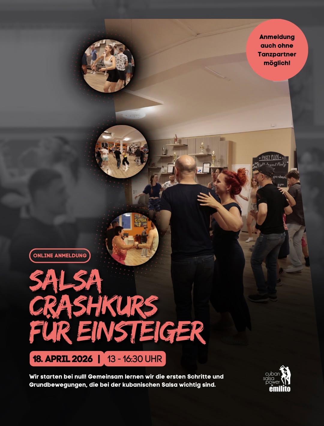 Salsa Crashkurs für Einsteiger @ Cuban Salsa Power Augsburg