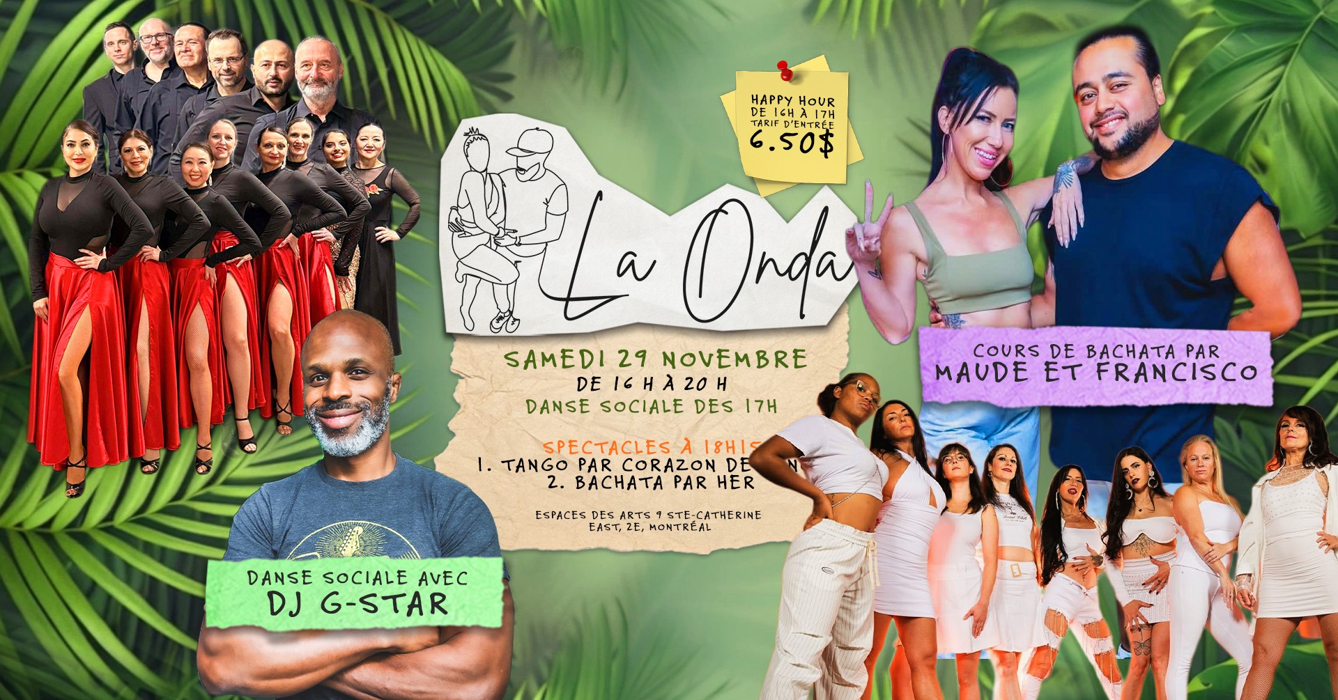 La Onda - 29 novembre (Bachata) ✨💚