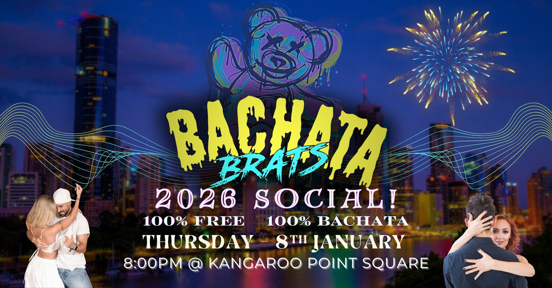 KANGAROO POINT POP UP EVENT ~ 100% BACHATA Party