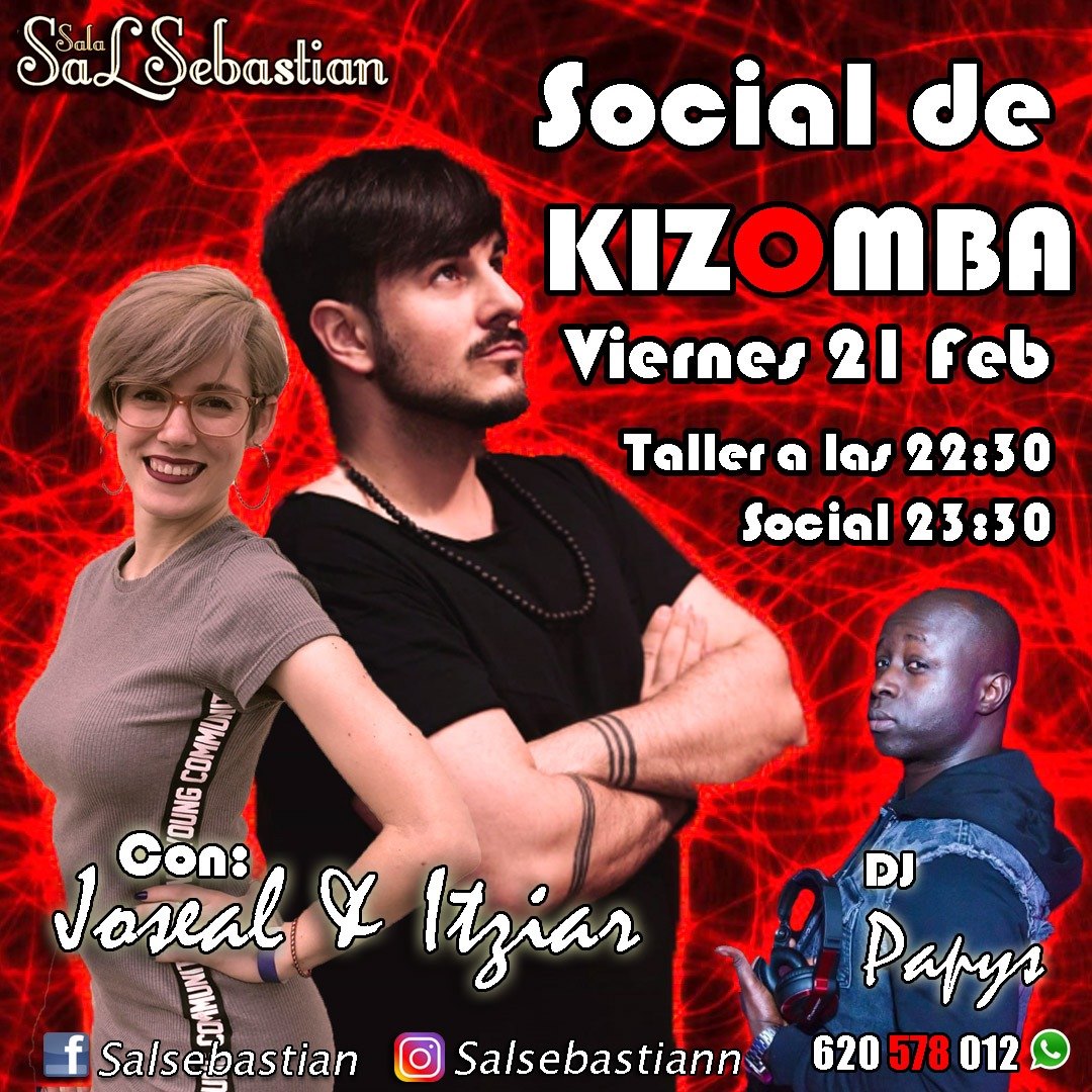 Kizomba con Dj Papys Viernes 21 Febrero