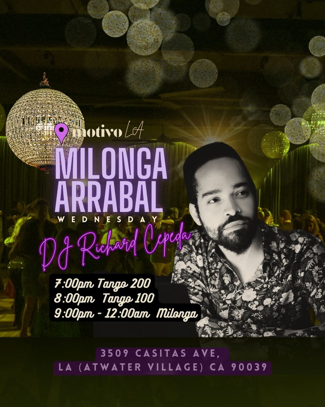 Milonga Arrabal - w DJ Richard Cepeda π