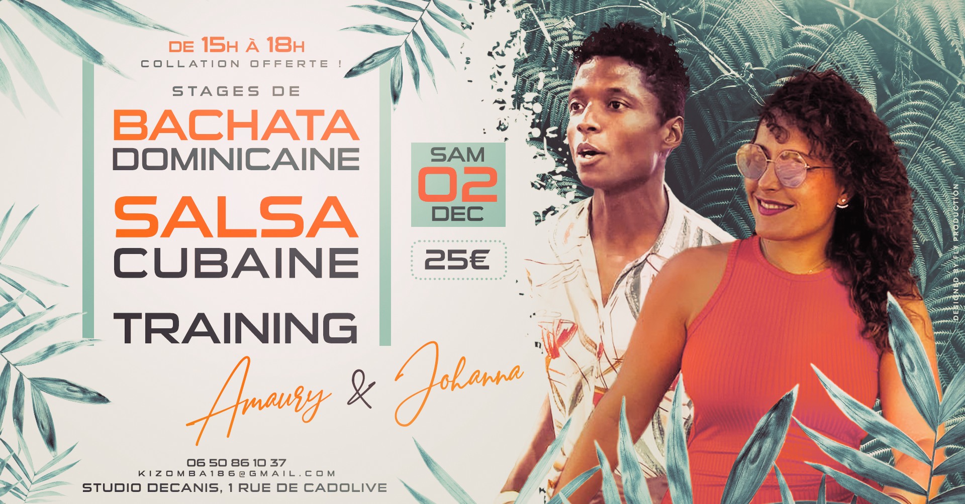 stage de bachata dominicaine & salsa cubaine