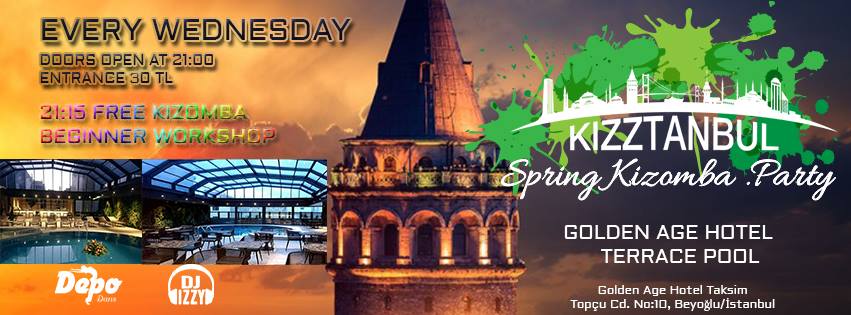 Kizztanbul Spring Kizomba Party @Golden Age