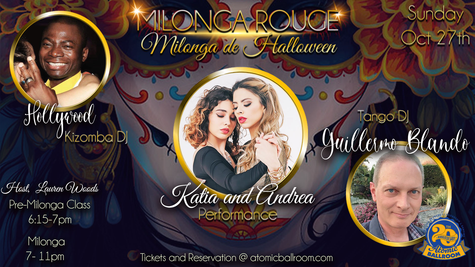 Milonga de Halloween at Milonga Rouge, OC