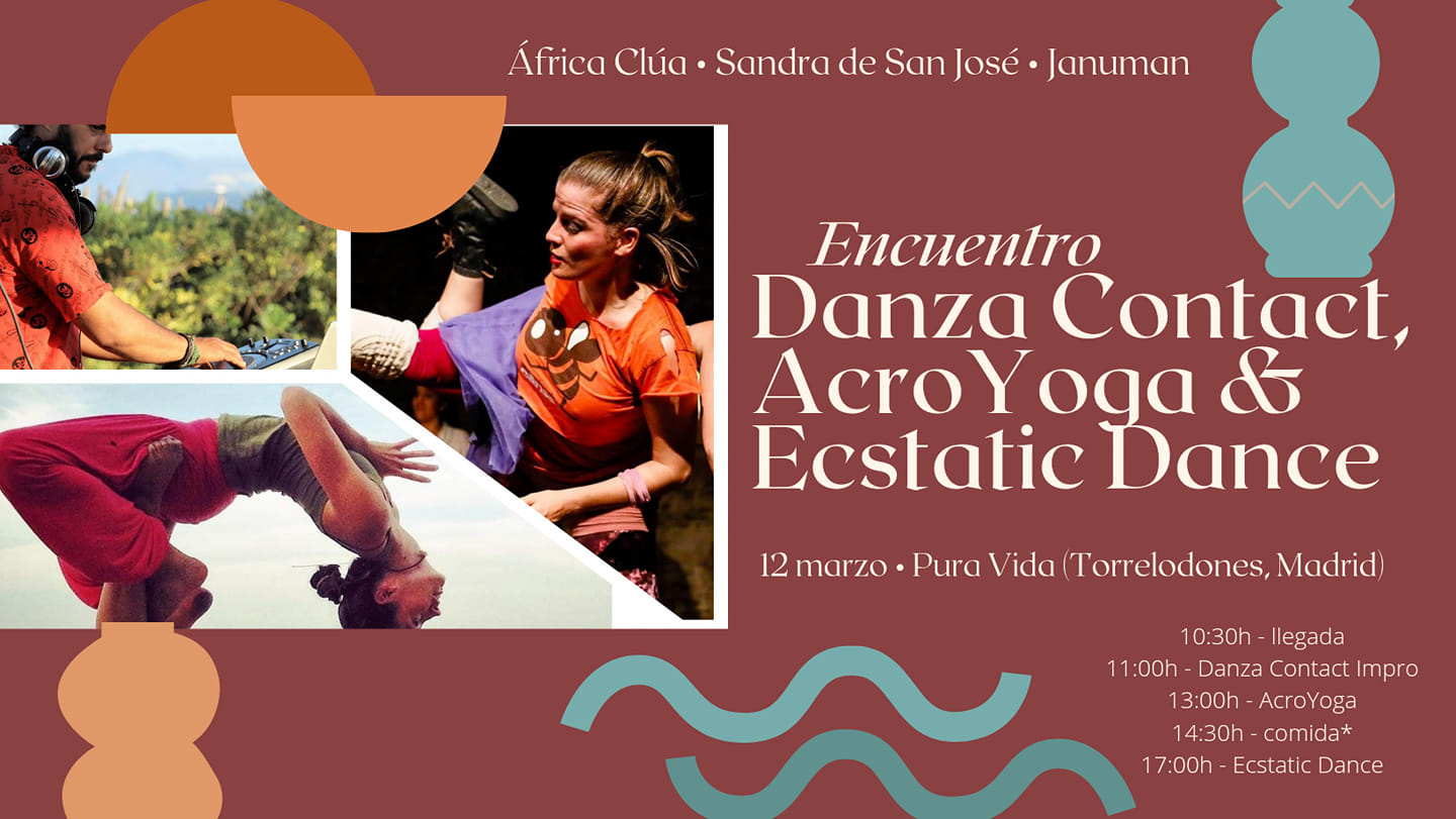 Encuentro Danza Contact Impro, AcroYoga & Ecstatic Dance