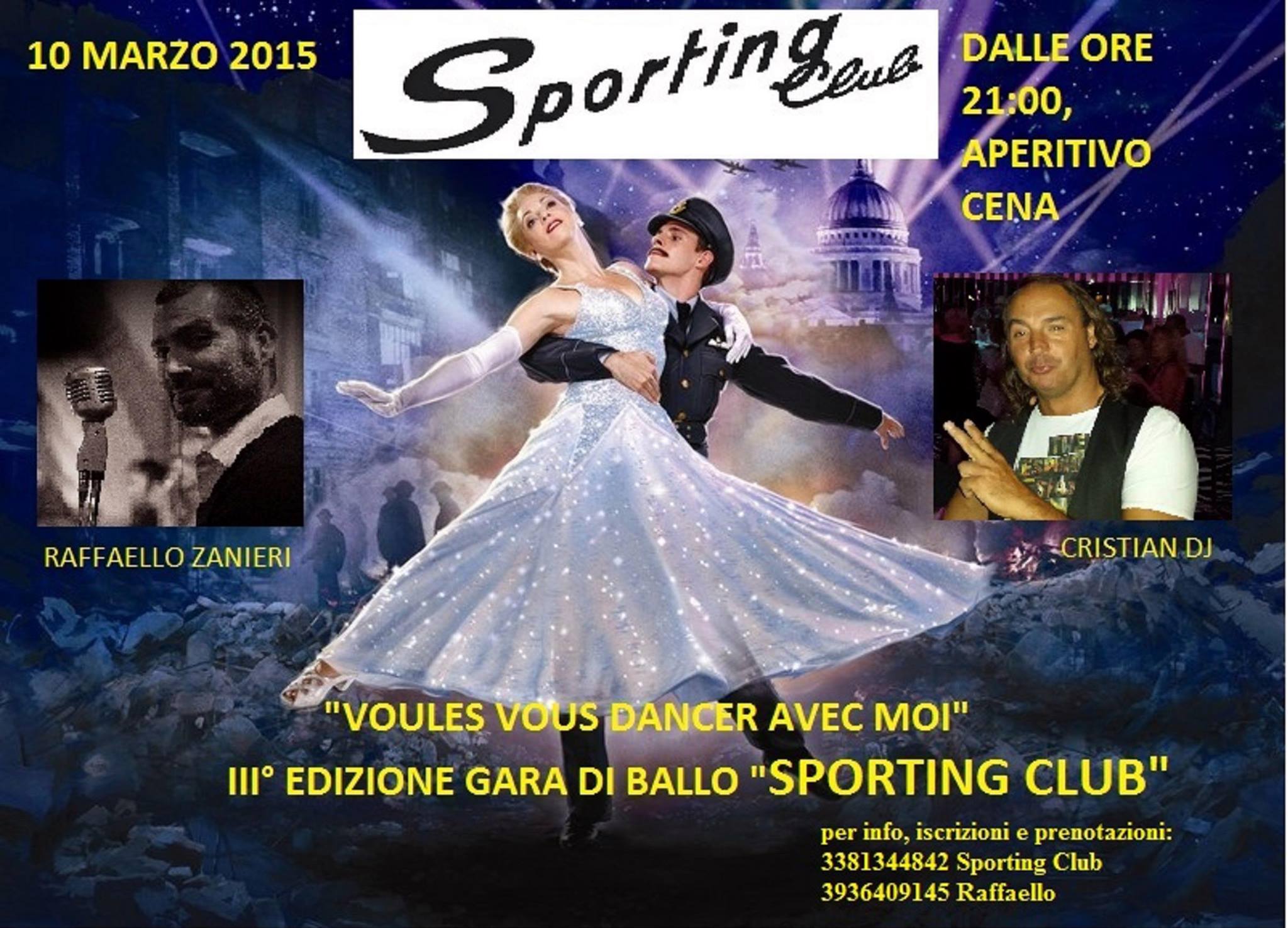 3° EDIZIONE GARA DI BALLO SPORTIN CLUB