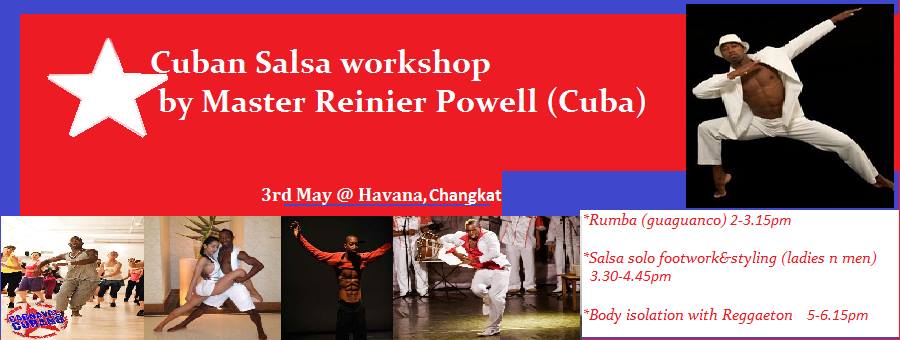 Workshops with Cuban Master Reinier Powell