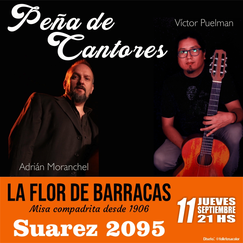 Peña de Cantores en La Flor de Barracas