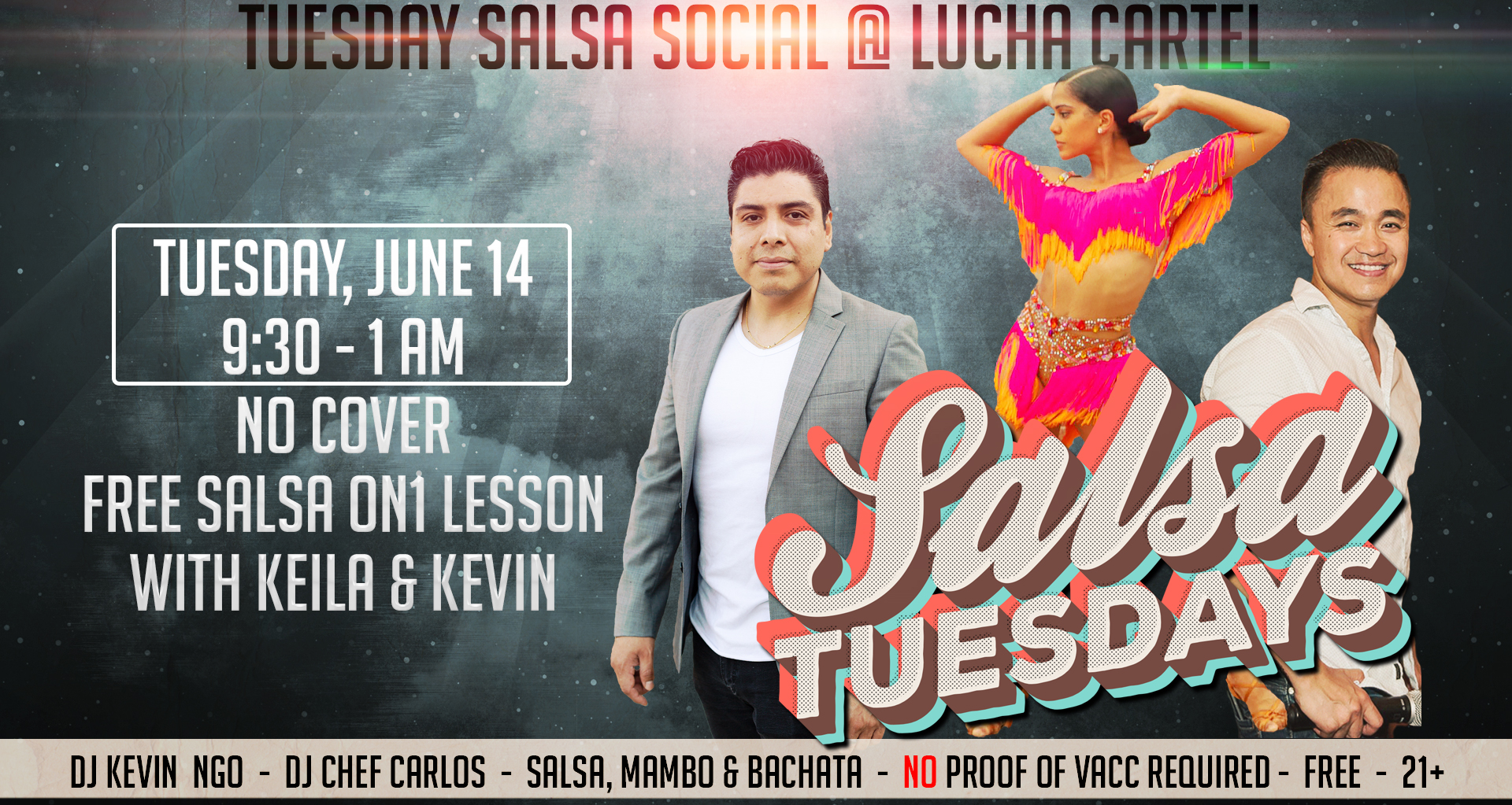 Salsa Tuesdays June 14