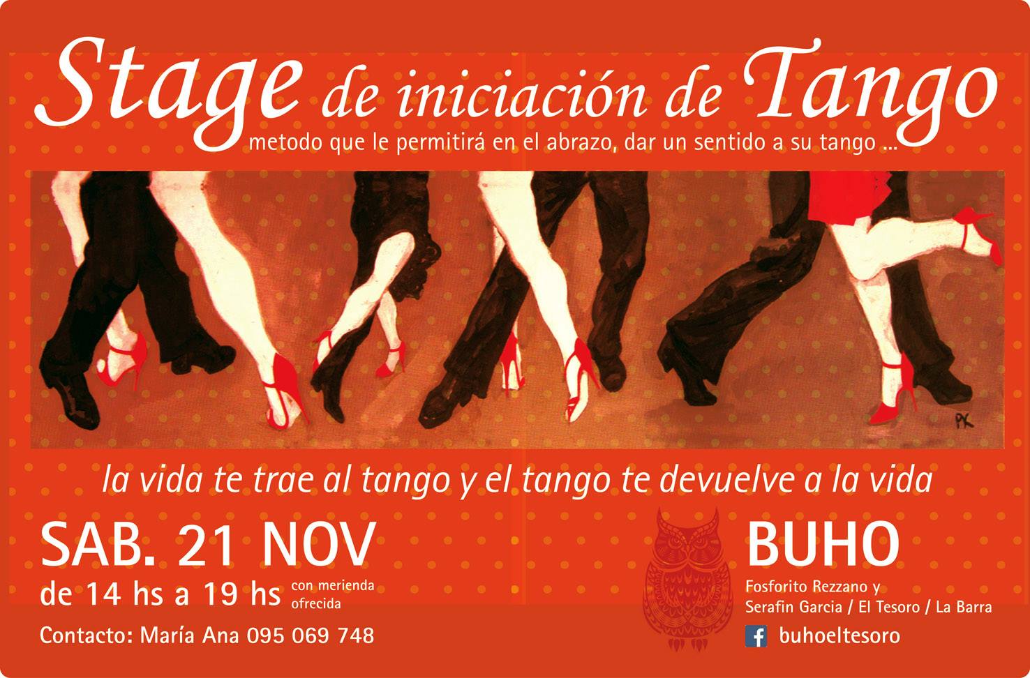 Stage de iniciación de Tango