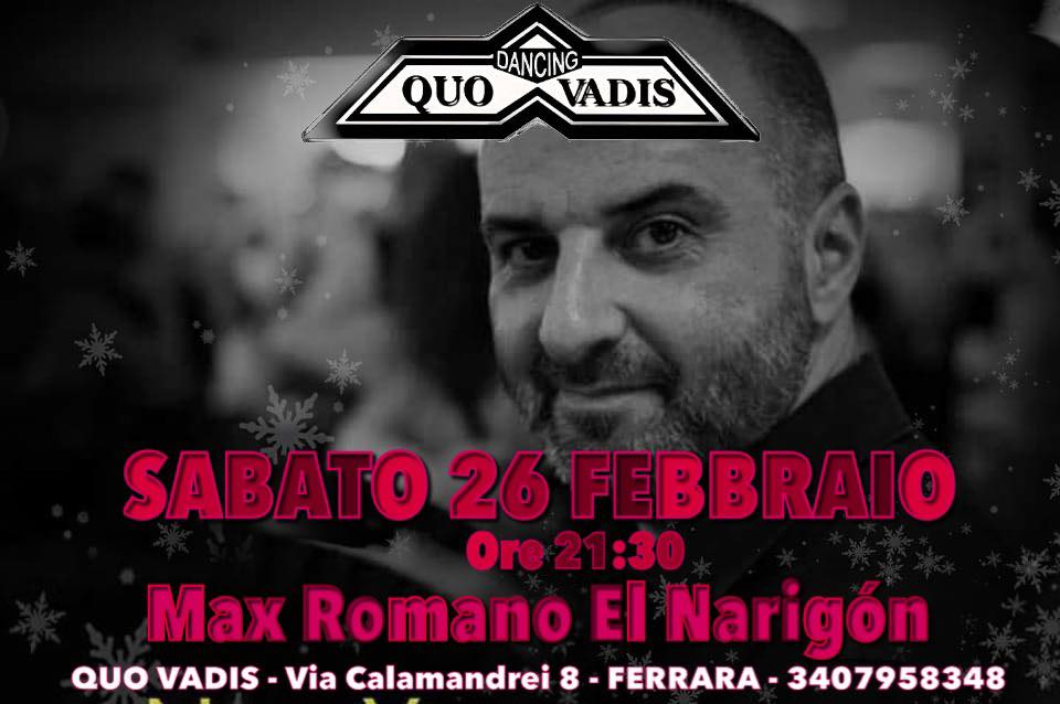Milonga Quo Vadis - Tdj Max Romano El Narigón