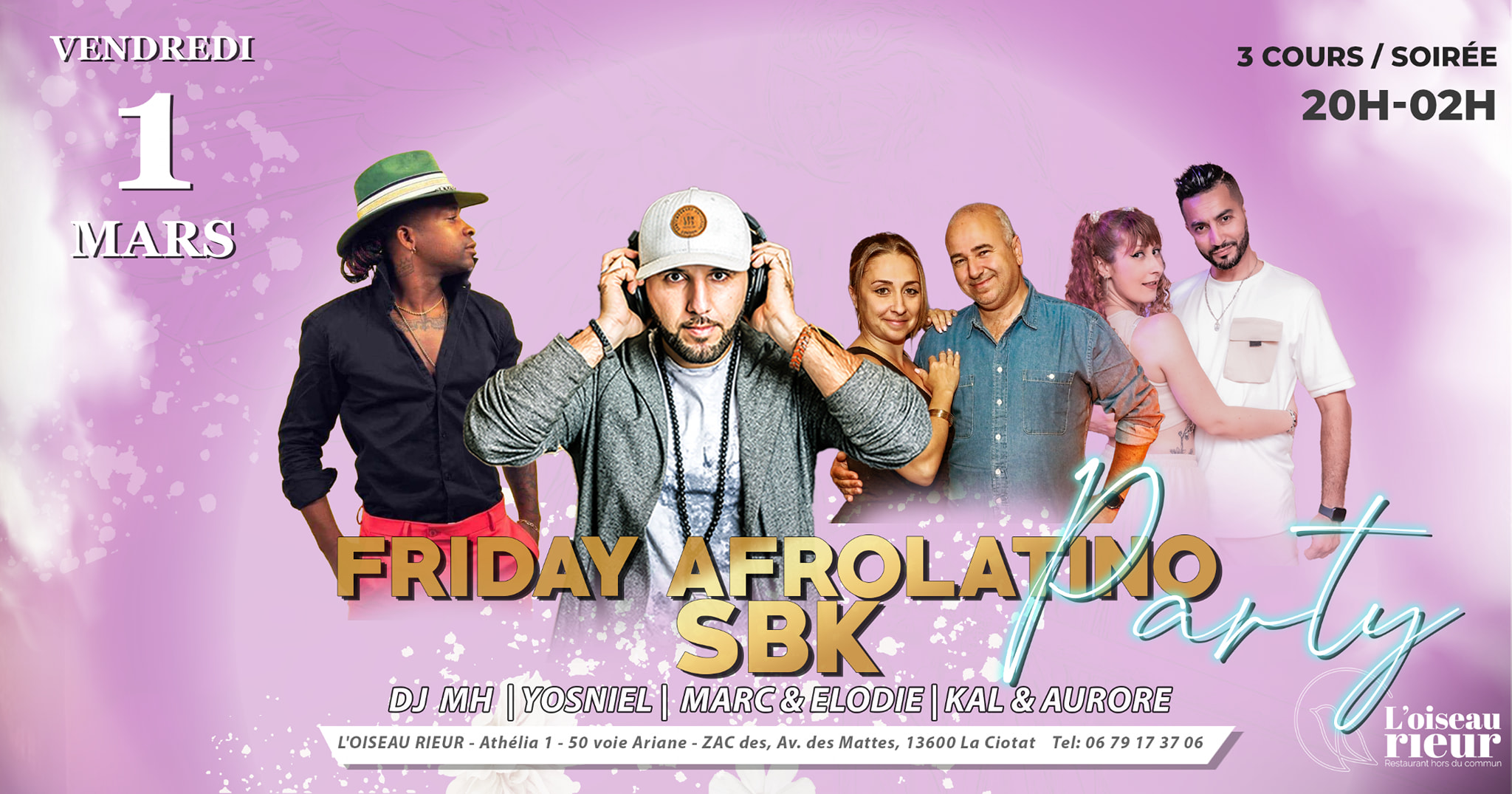 MENSUELLE AFROLATINO SBK