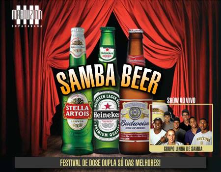 SAMBA BEER - LINHA DE SAMBA - QUINTA-FEIRA - MARIUZIN