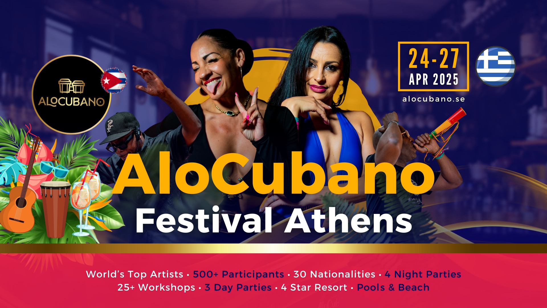 AloCubano® Salsa Festival 2025 • Feel the Cuban Heat by the Beach