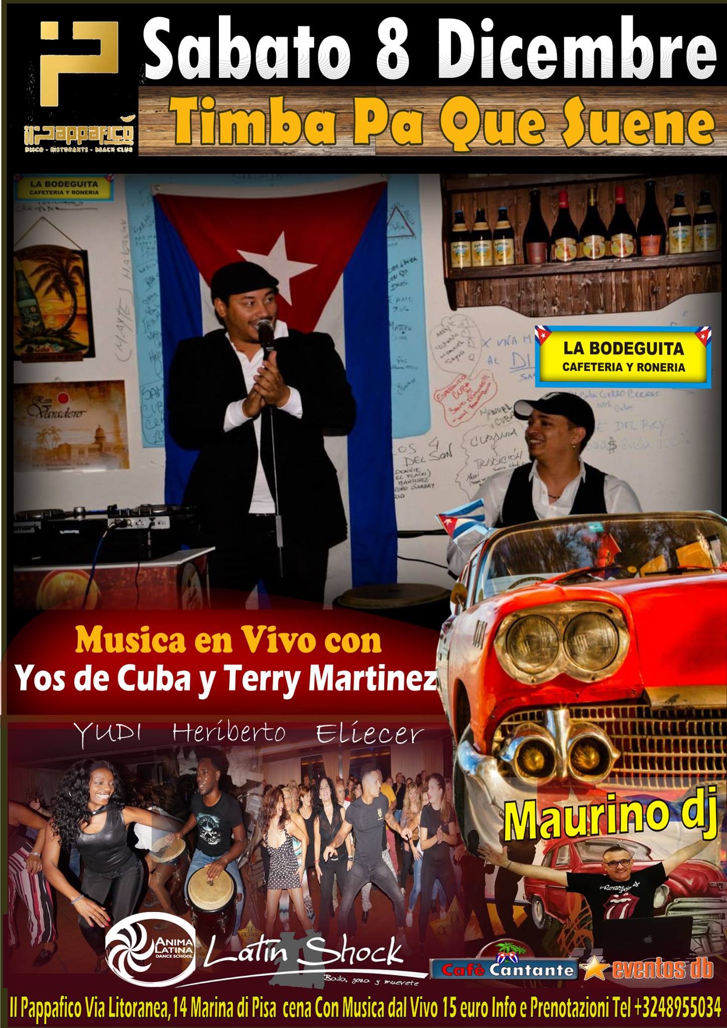 Timba Pa Que Suene con Yos de Cuba Terry Martinez e Maurino Dj